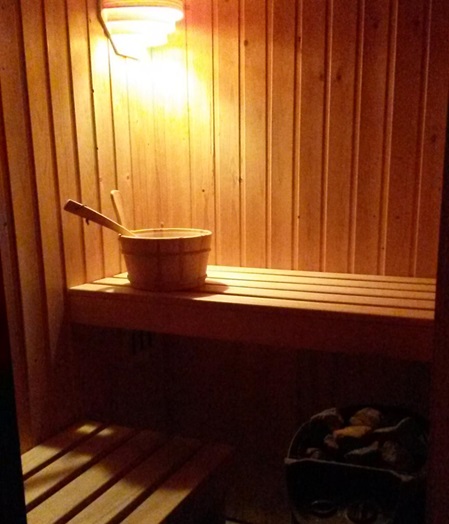 Das Ferienhaus in Holland / Zeeland verfügt über ein Sauna